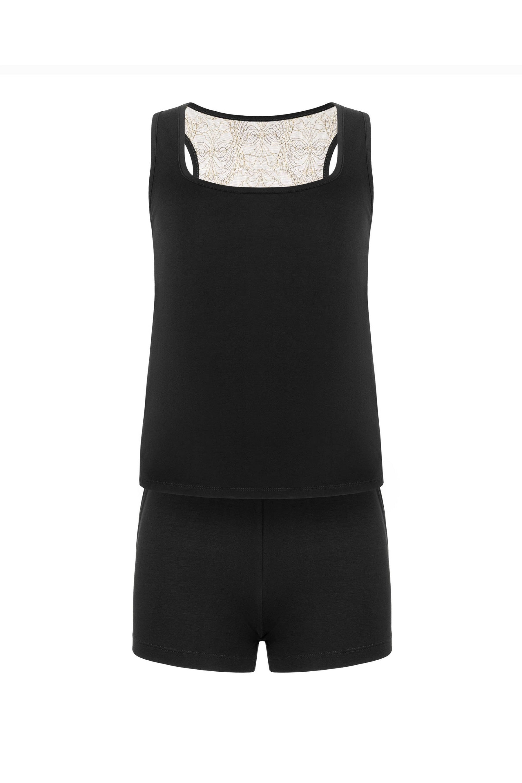 Пижама из модала 8187-6843 black