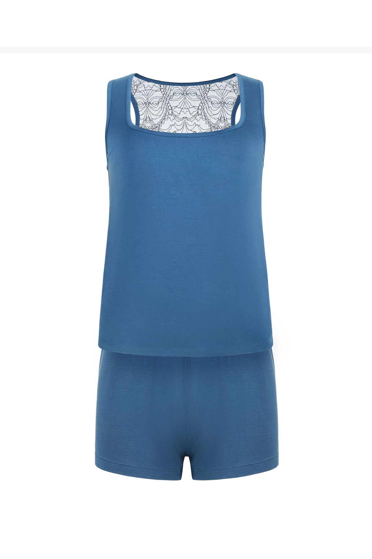 Пижама из модала 8187-6843 gray blue