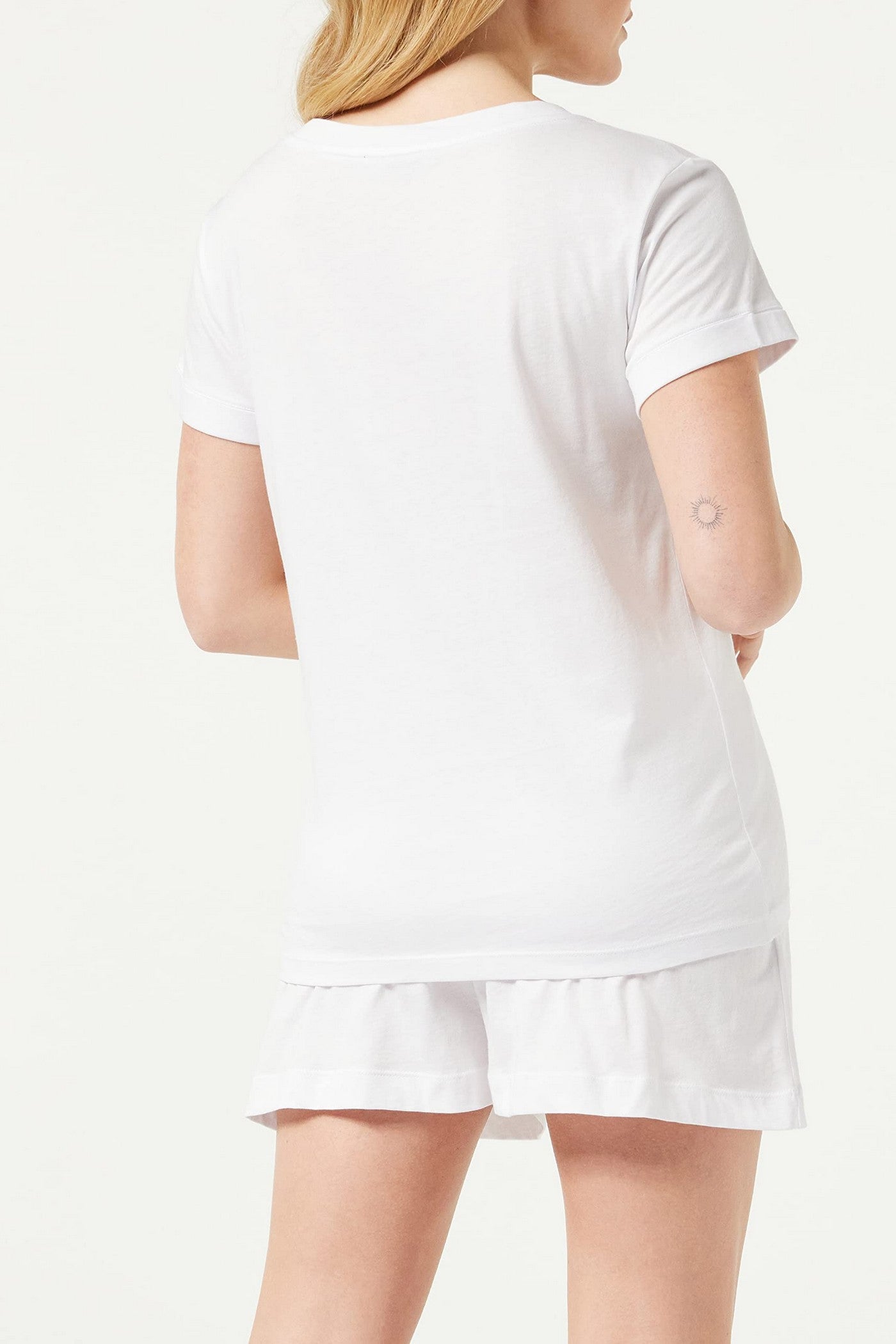 Бавовняна піжама 986373293 white