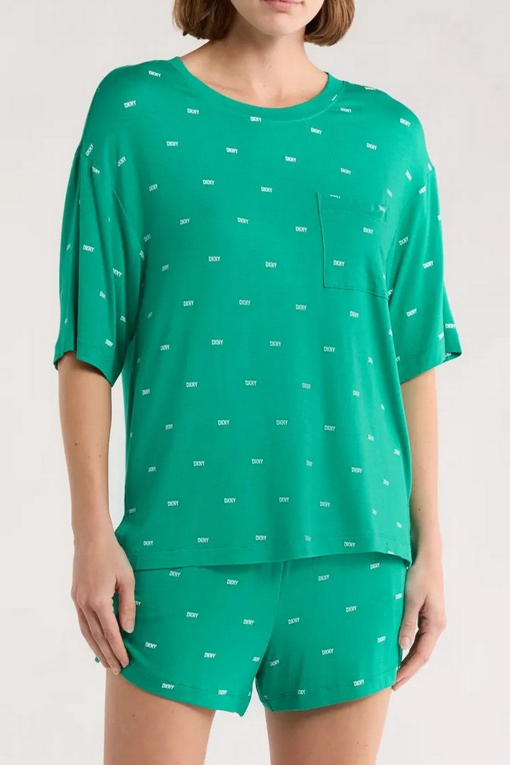 Пижама с шортами 449176464 green