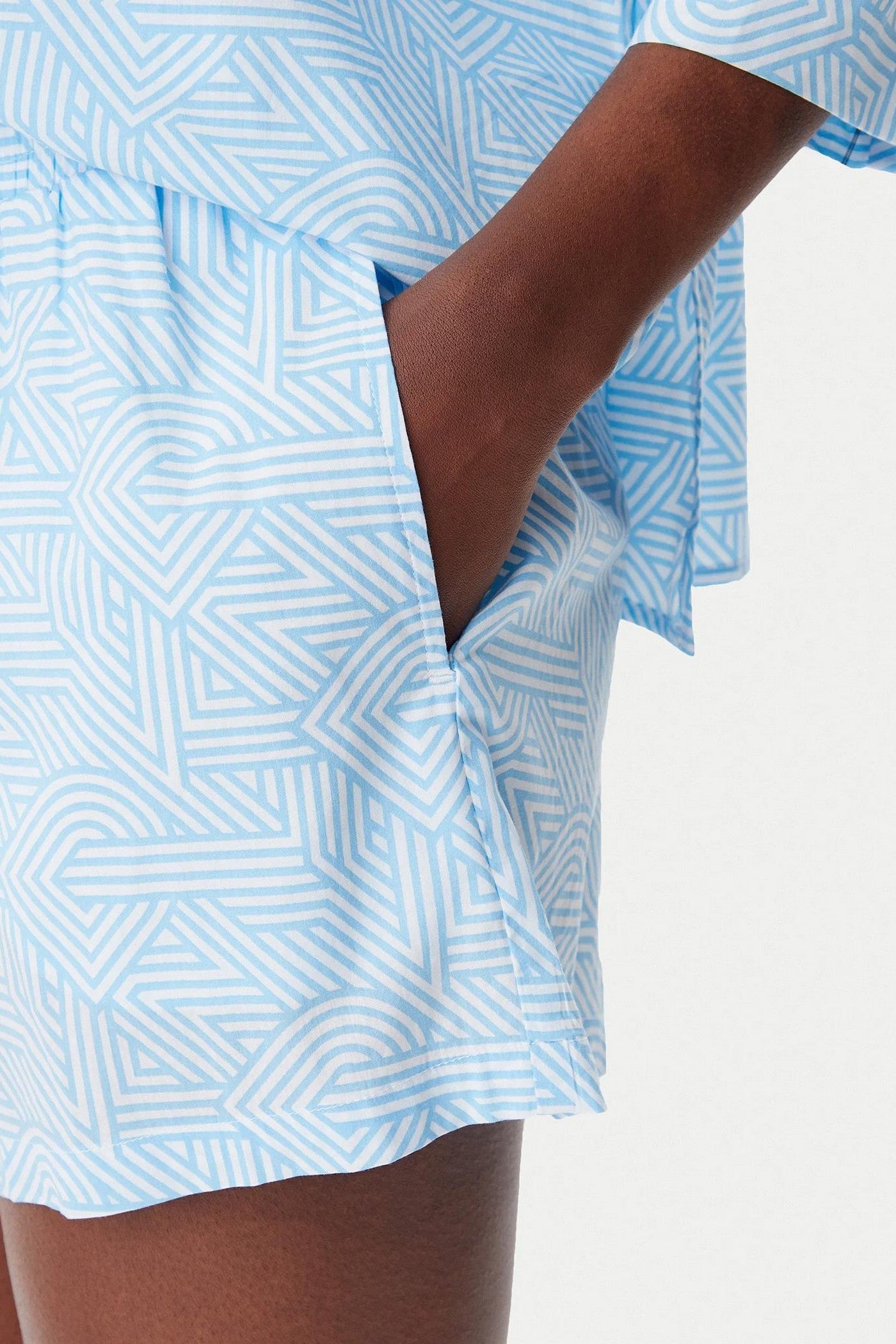 Хлопковая пижама YI50046 467 aqua