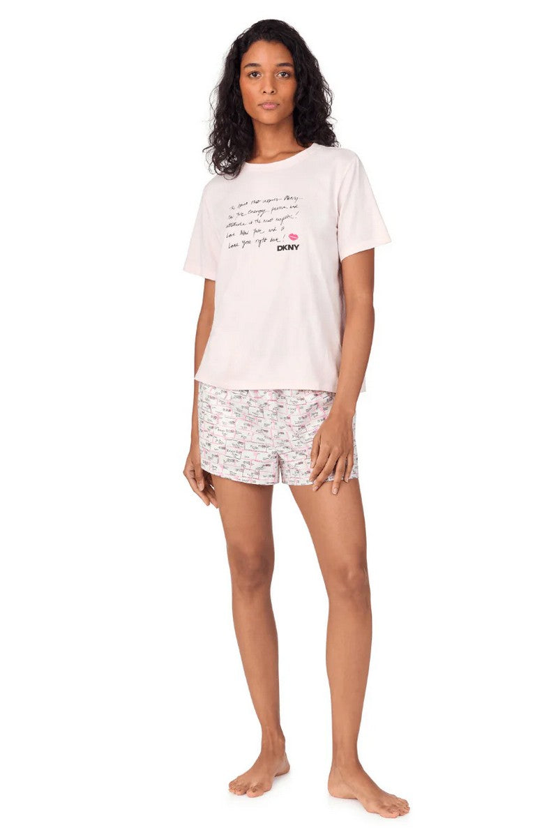 Бавовняна піжама YI70085 101 white print