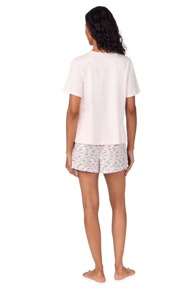 Бавовняна піжама YI70085 101 white print