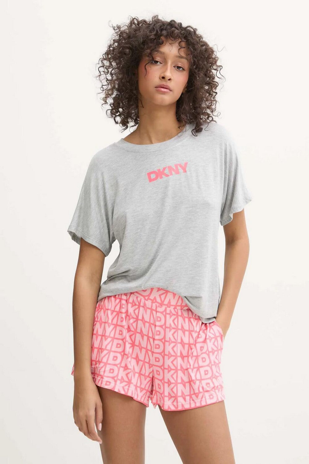 Пижама из вискозы YI80044 686 pink