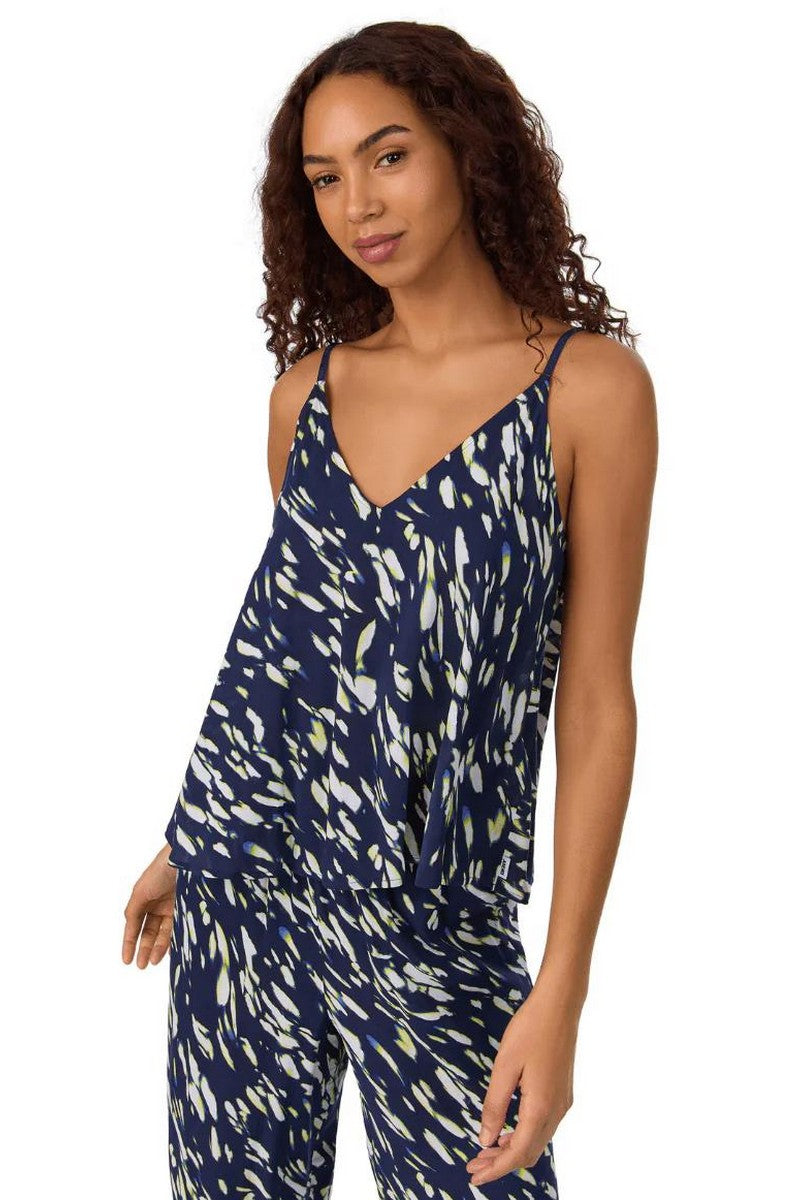 Пижама из вискозы YI80052 454 bleu print