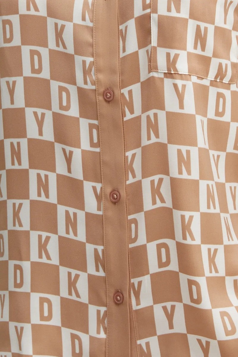 Пижама с брюками YI90019 252 oatmeal