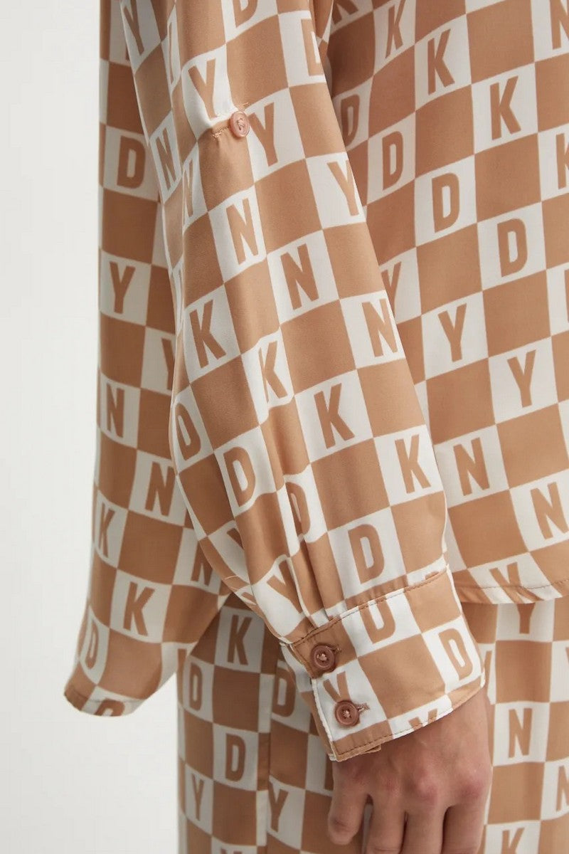 Пижама с брюками YI90019 252 oatmeal