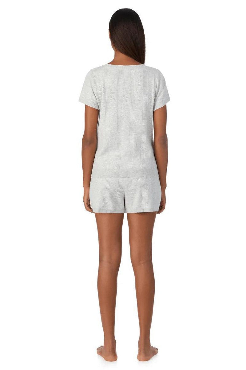 Пижама с шортами YI90050 037 grey