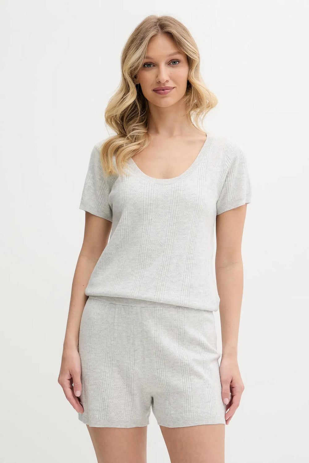 Піжама з шортами YI90050 037 grey