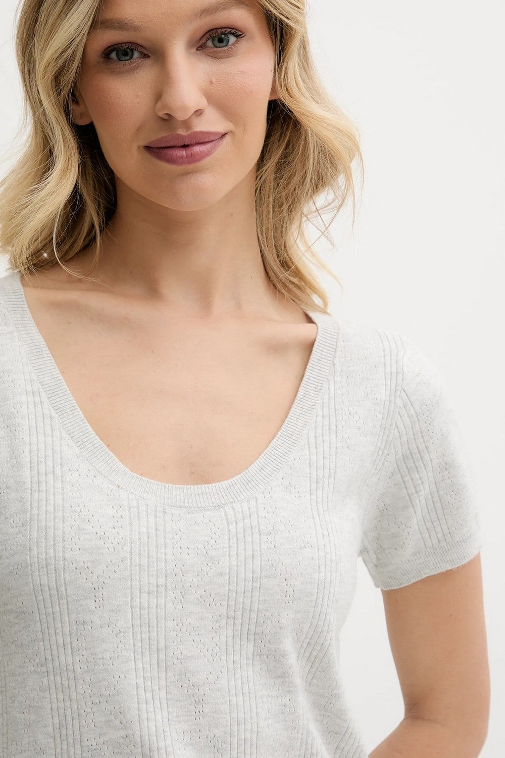 Пижама с шортами YI90050 037 grey