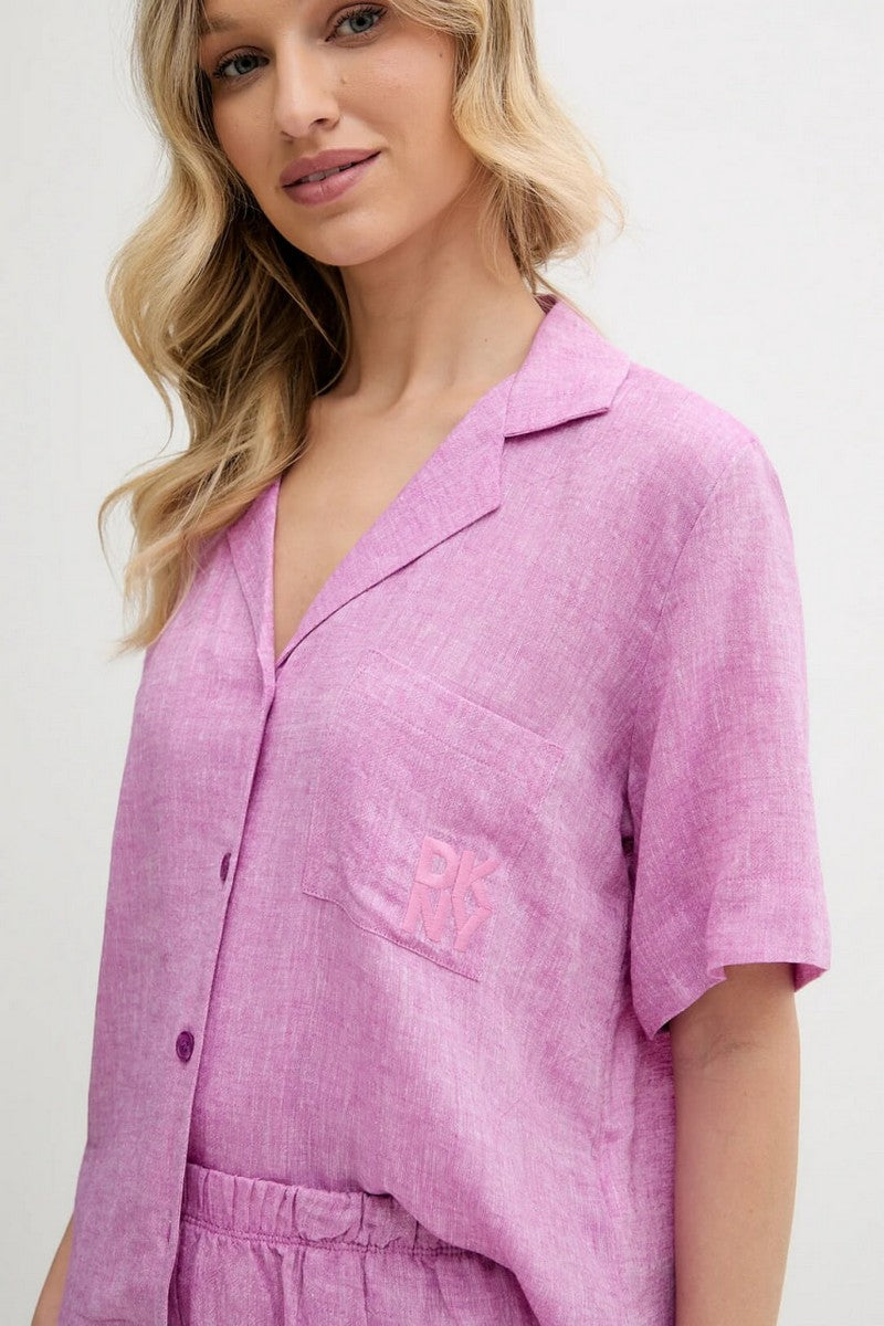 Лляна піжама YI90054 500 purple