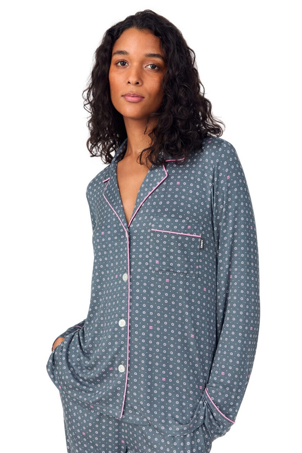 Пижама из вискозы YI90084 068 grey