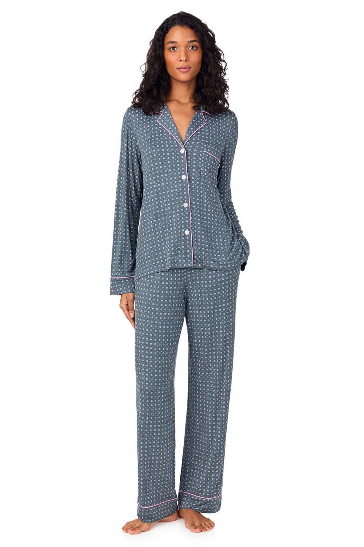 Пижама из вискозы YI90084 068 grey