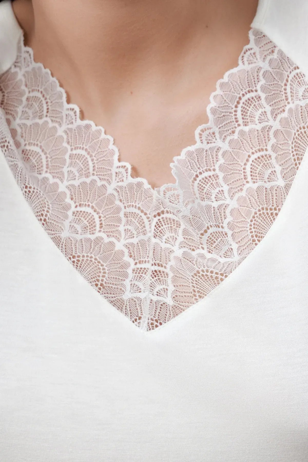 Пижама из бамбука 02103 ivory