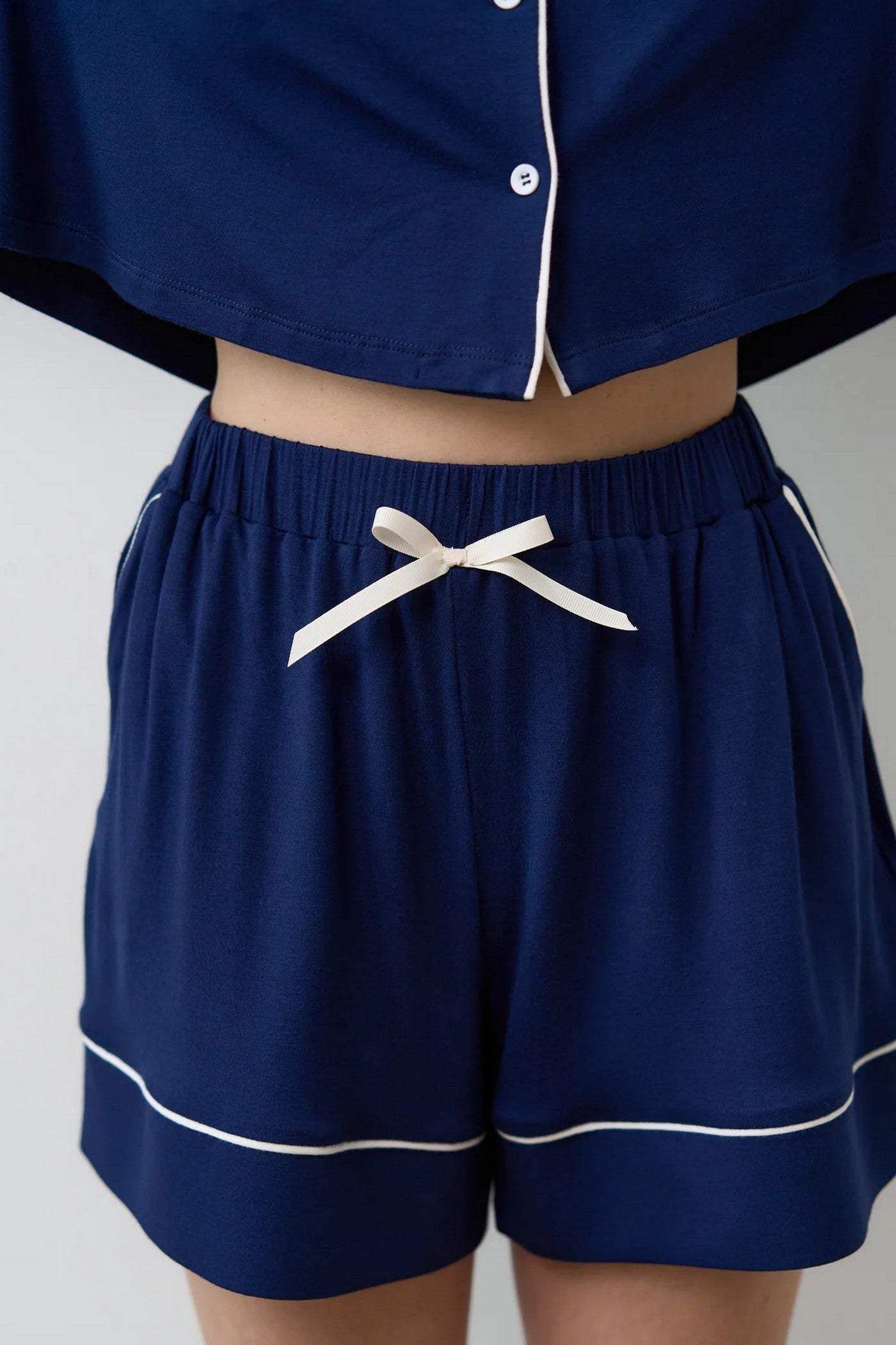 Піжама з бамбука 02115 dark blue
