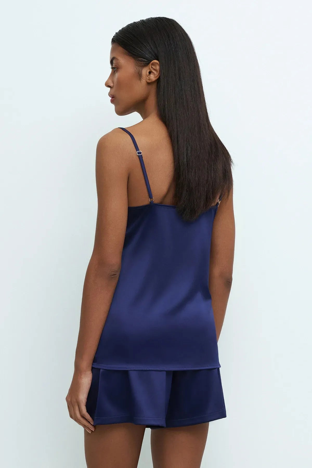 Пижама из шелксатина S03400 blue