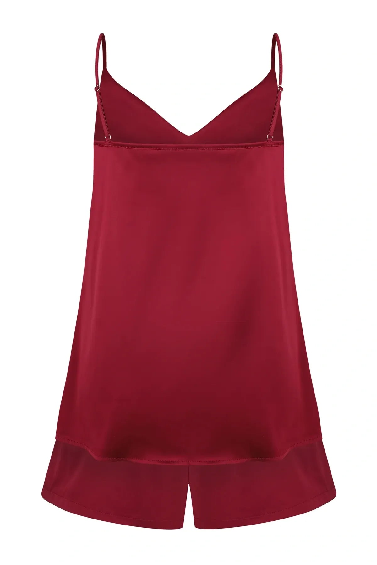 Пижама из шелксатина S03400 bordo