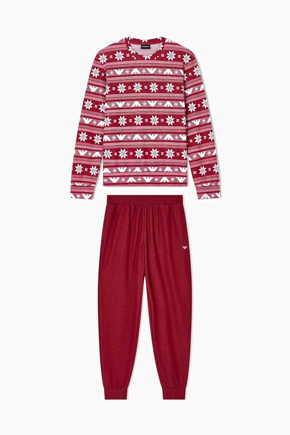 Чоловіча піжама 764960408 red Emporio Armani