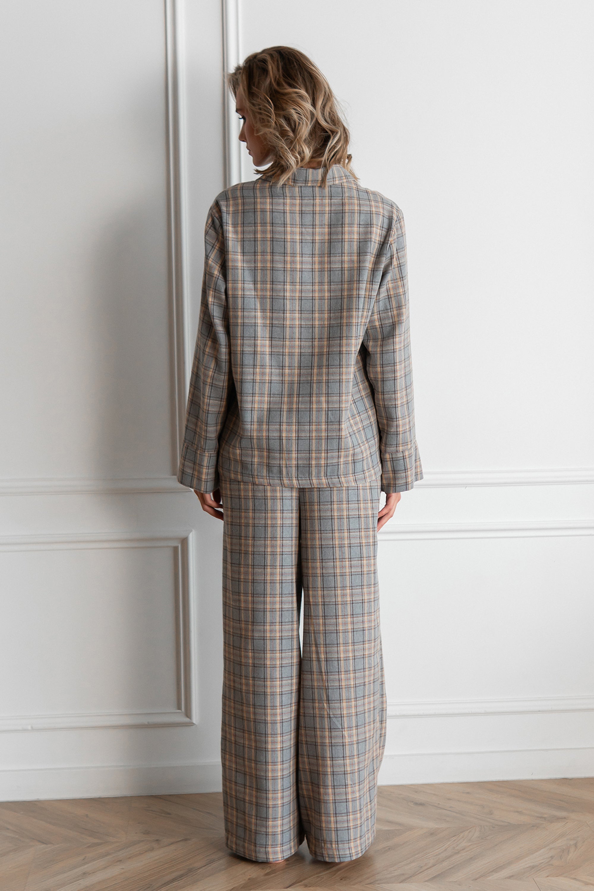 Фланелевая пижама Helen FL0073-94-69