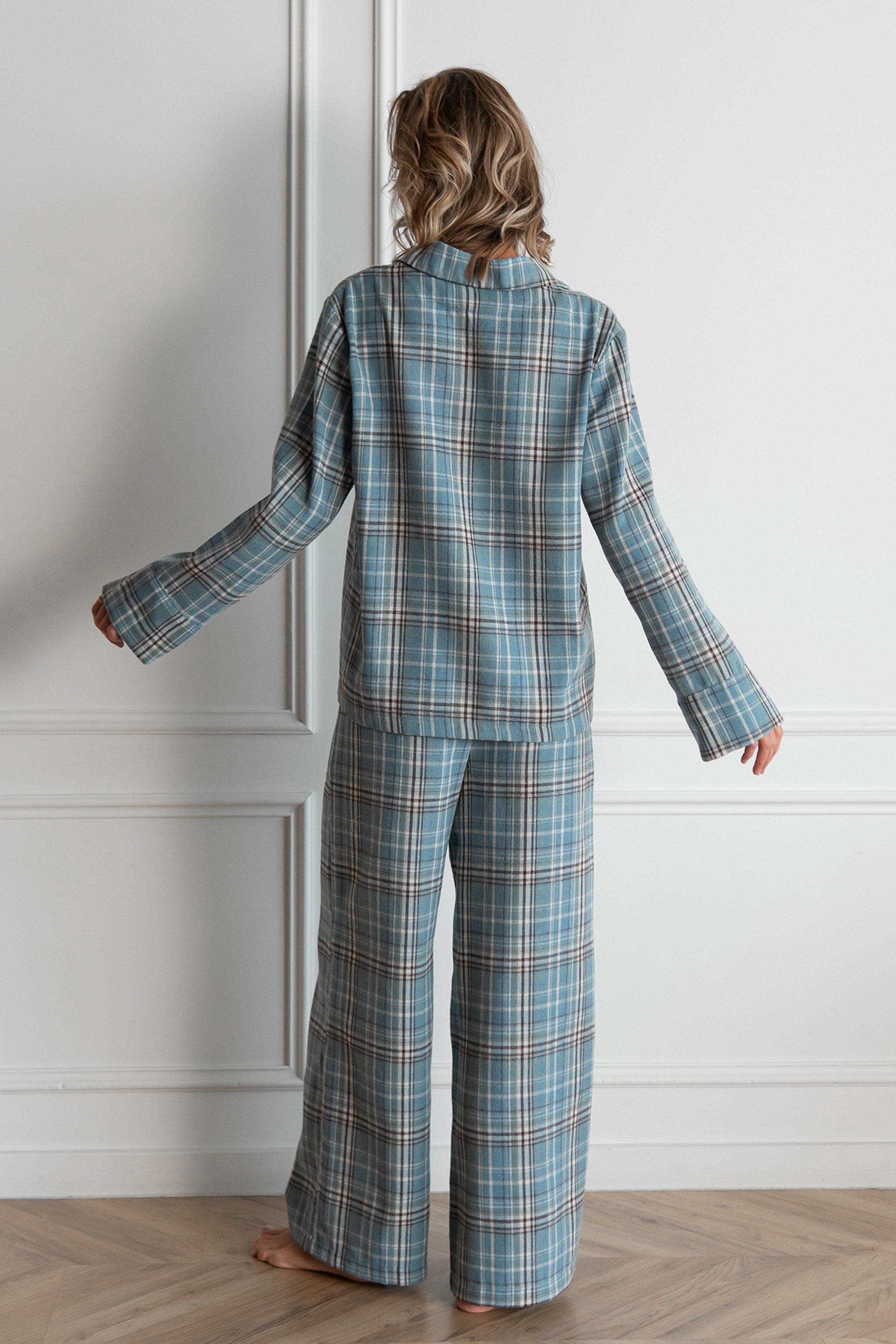 Фланелевая пижама Iceberg FL0073-04-69