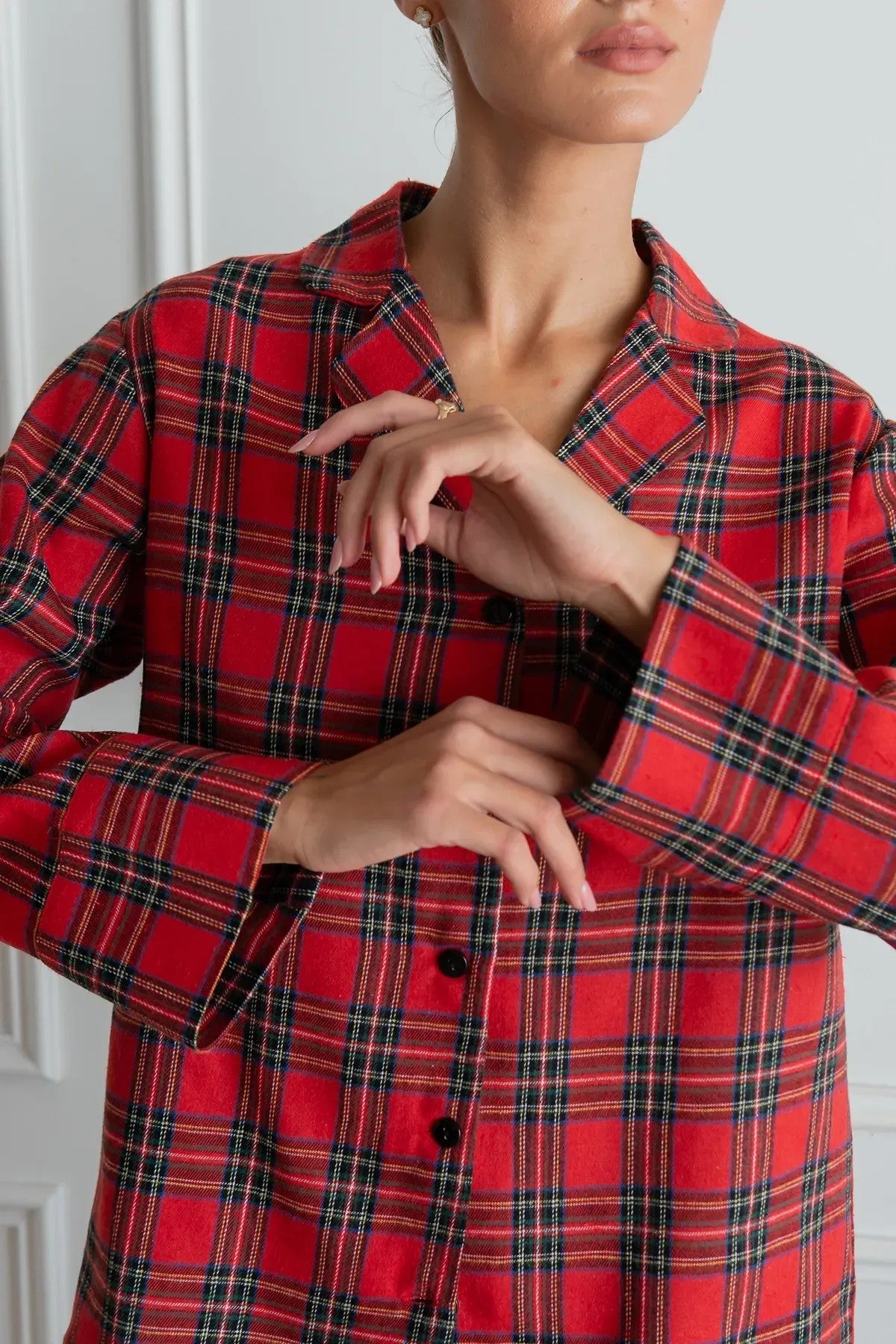 Фланелевая пижама Present FL0073-88-69