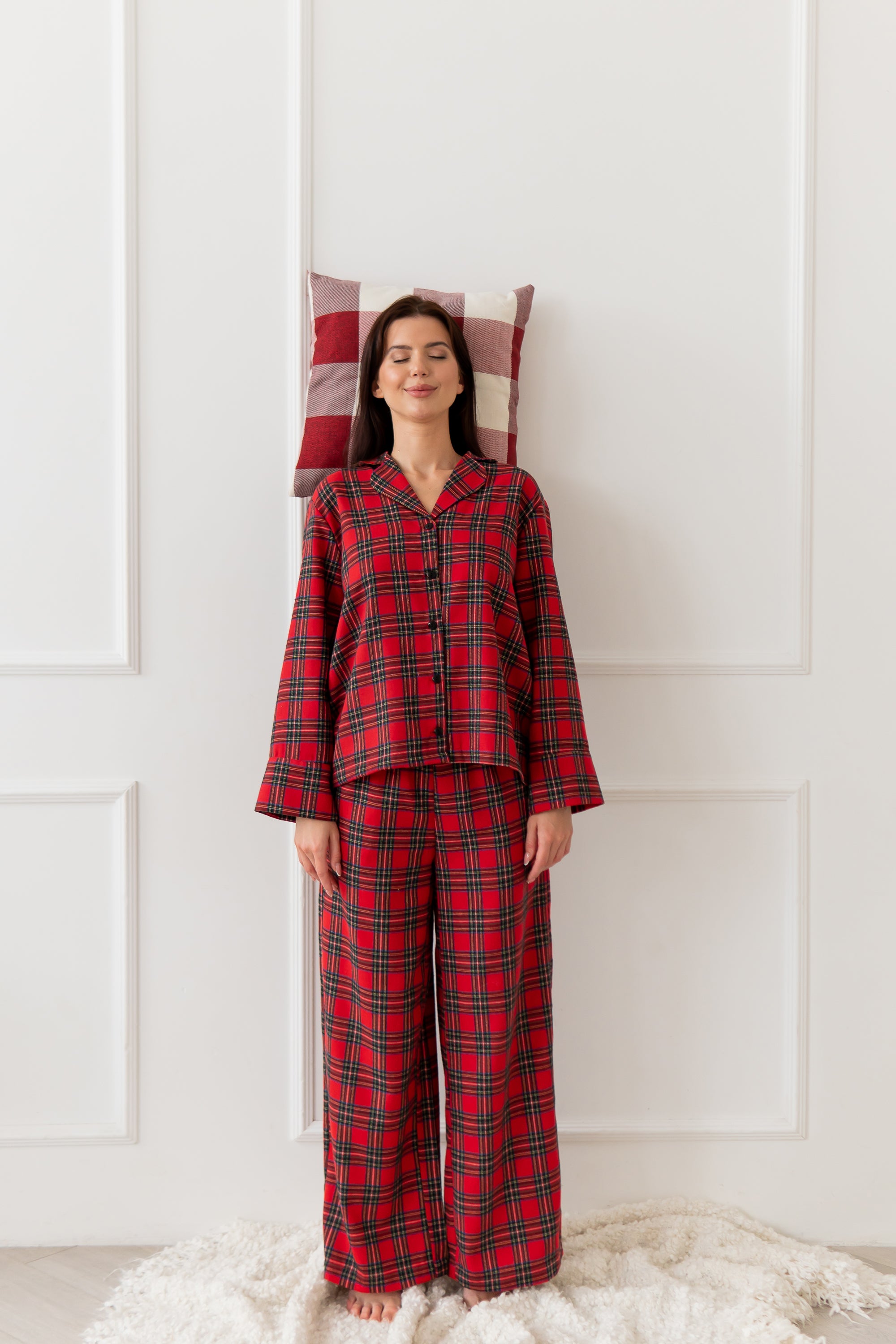 Фланелевая пижама Present FL0073-88-69