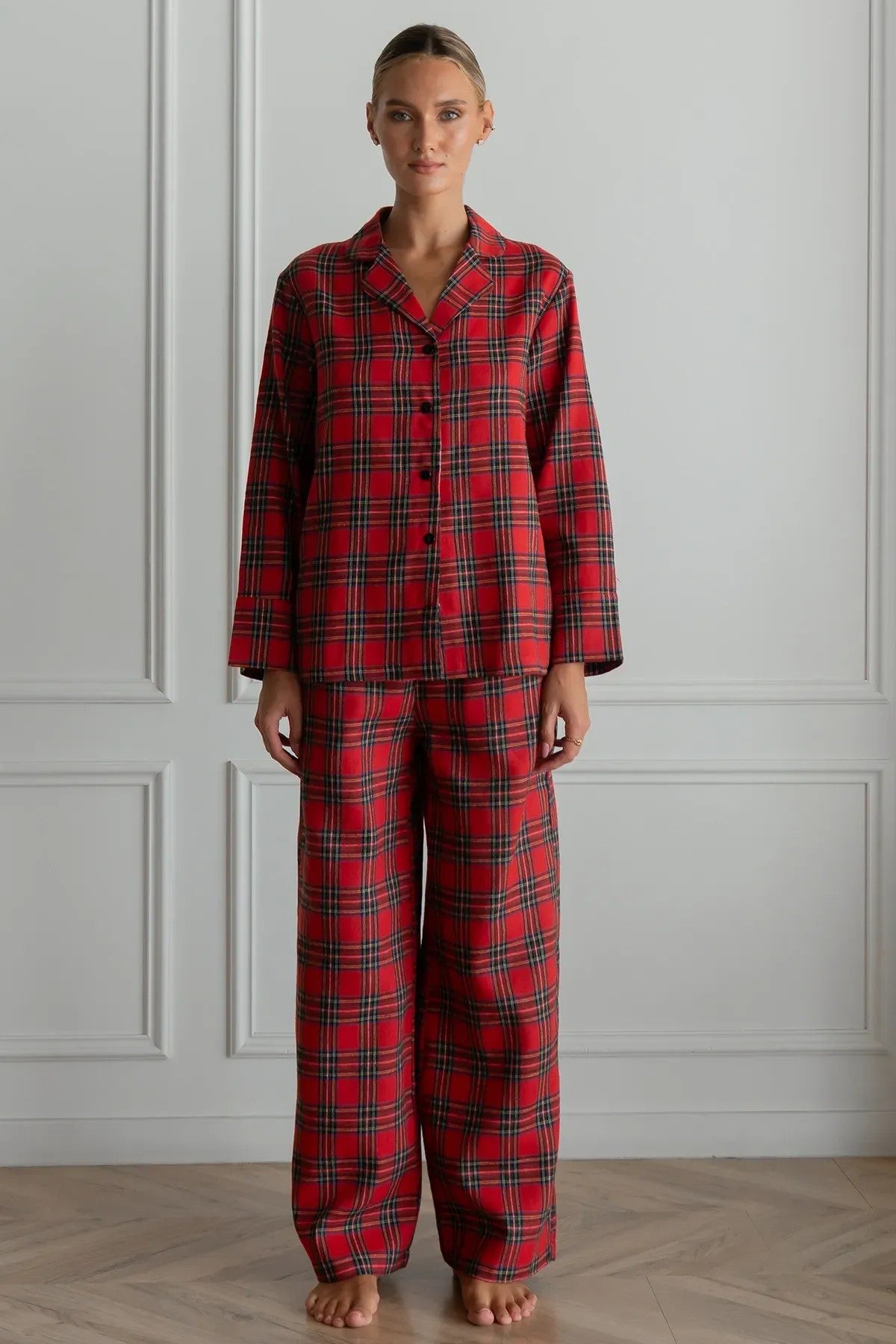 Фланелевая пижама Present FL0073-88-69