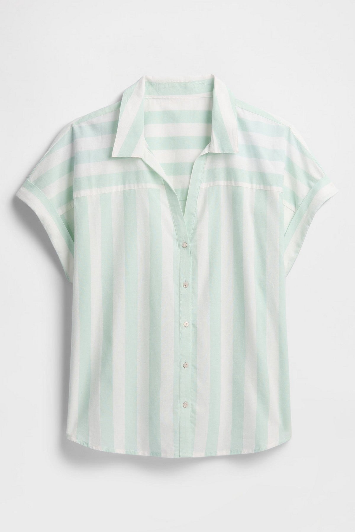 Хлопковая пижама 875570502 white/green