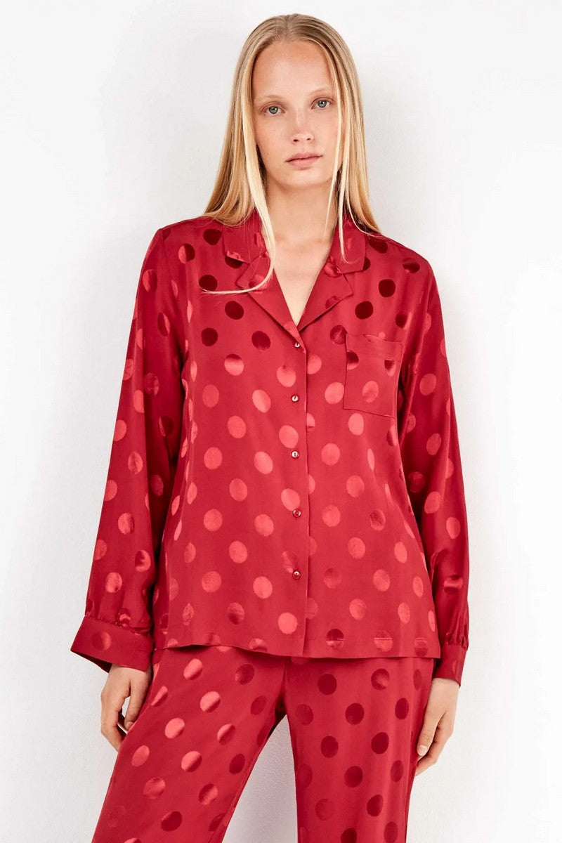 Пижама из вискозы 2/20325 pomegranate