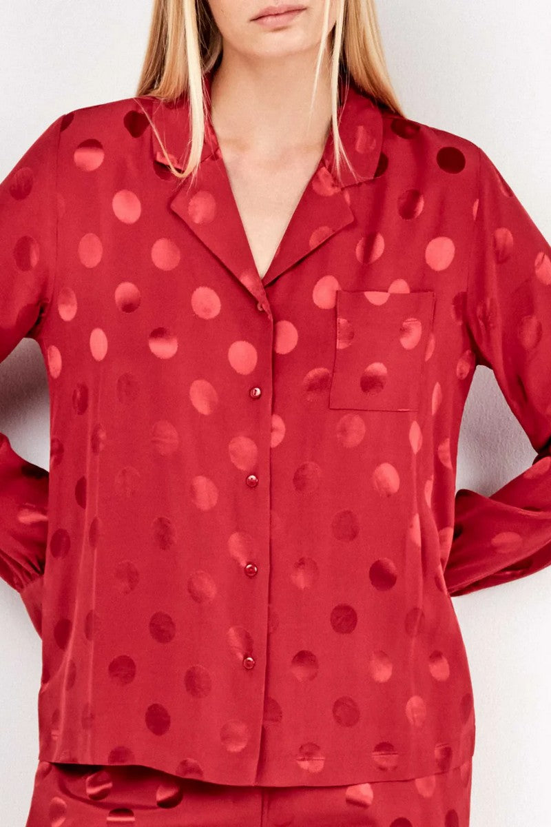 Пижама из вискозы 2/20325 pomegranate