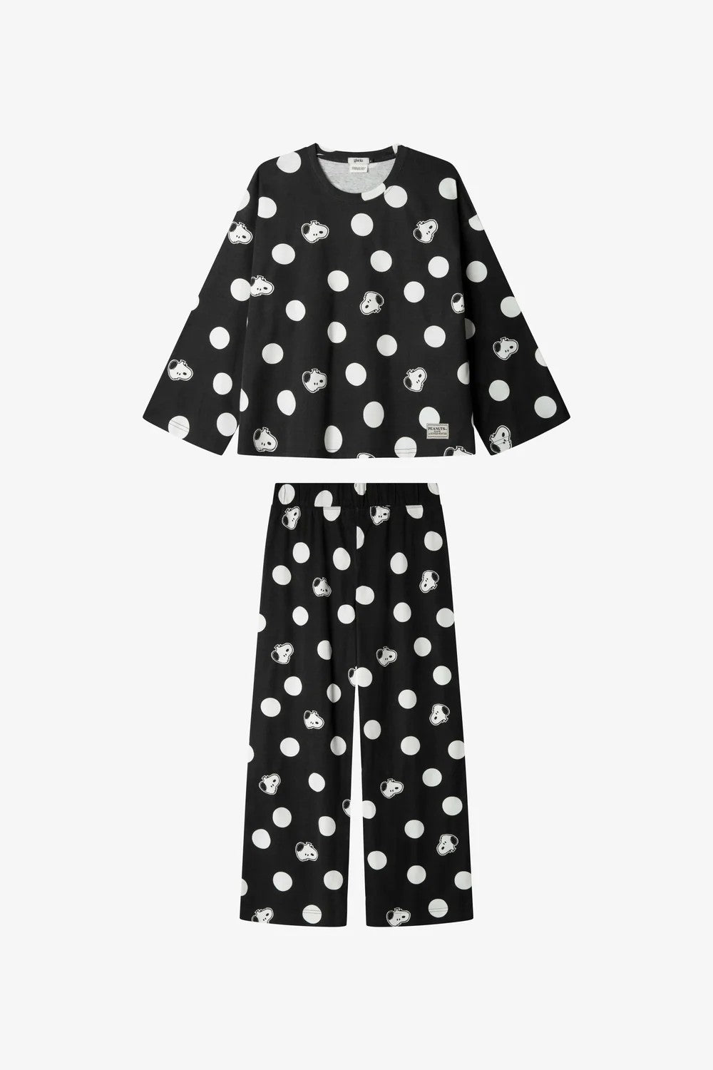 Трикотажная пижама 2/20330 black