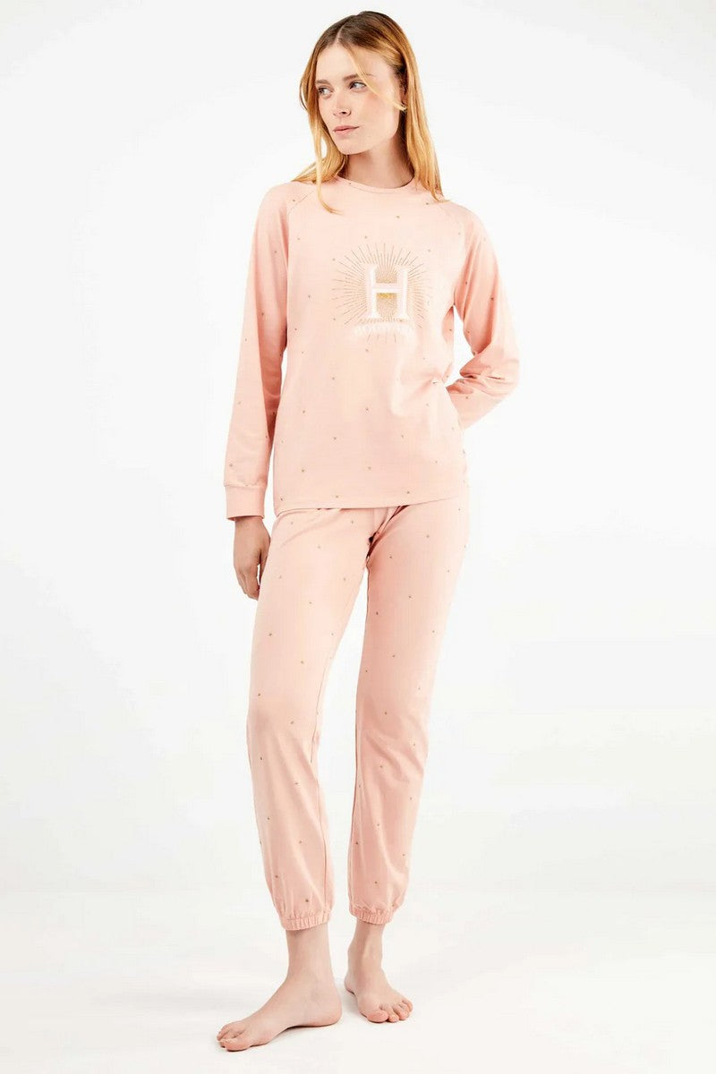 Хлопковая пижама 2/20355 rose