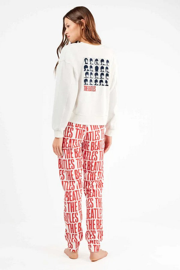 Трикотажная пижама 2/20363 white