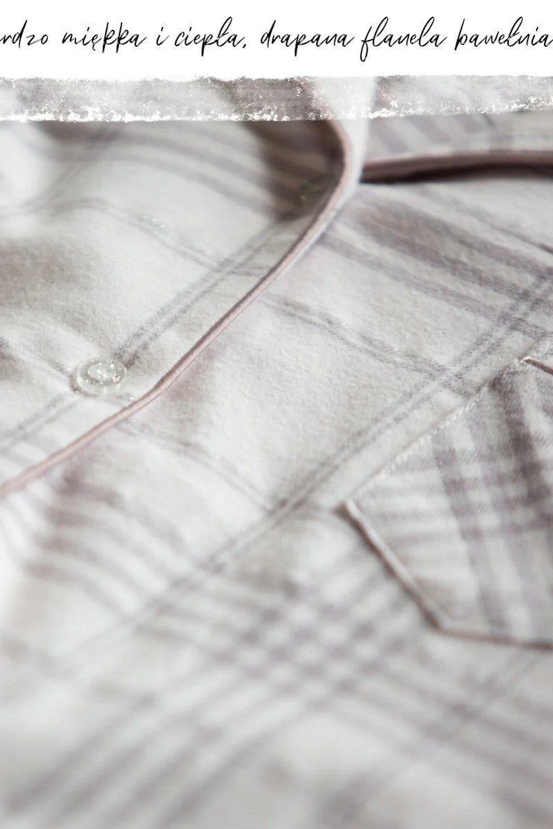 Фланелевая пижама LNS 401 multicolor