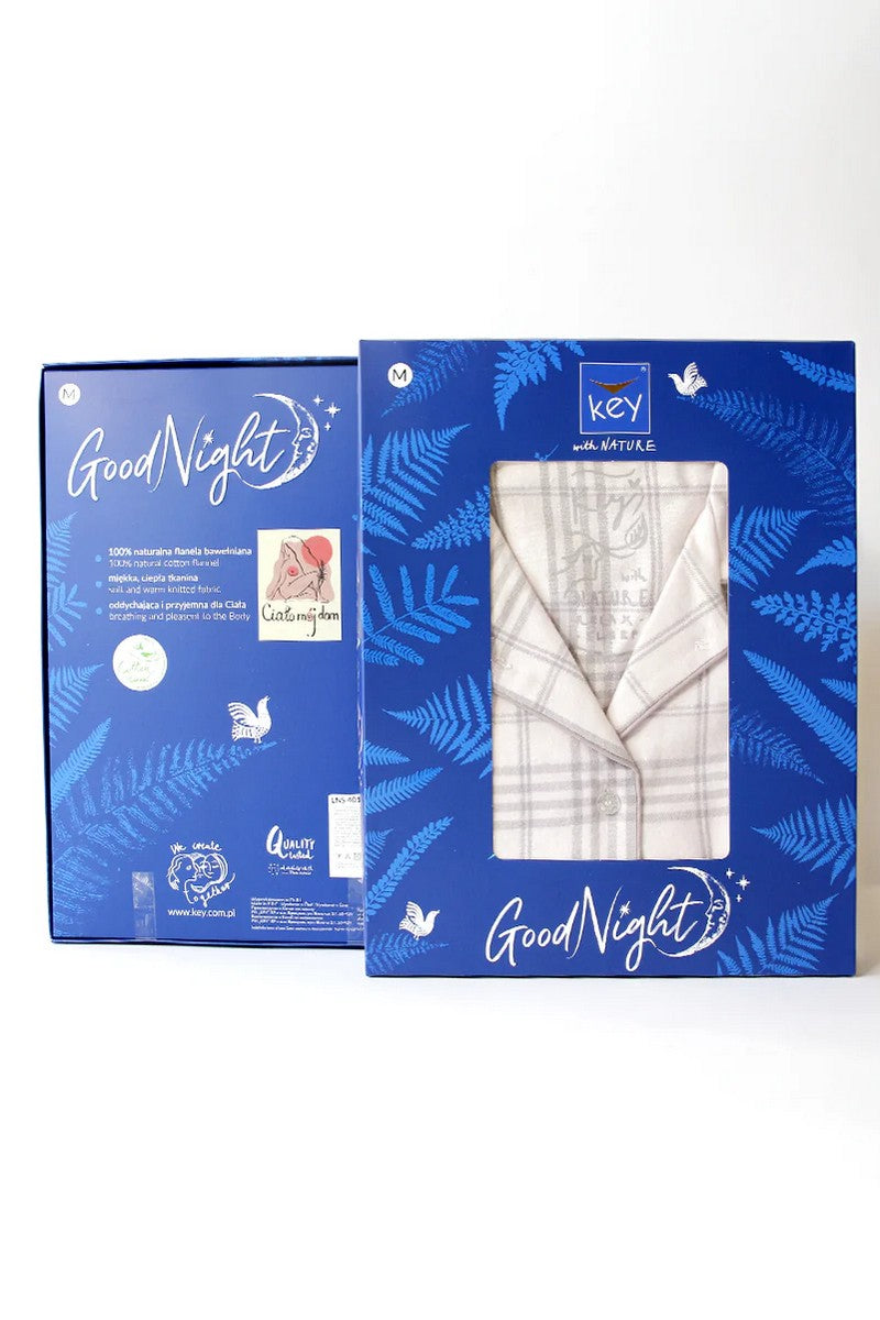 Фланелевая пижама LNS 401 multicolor