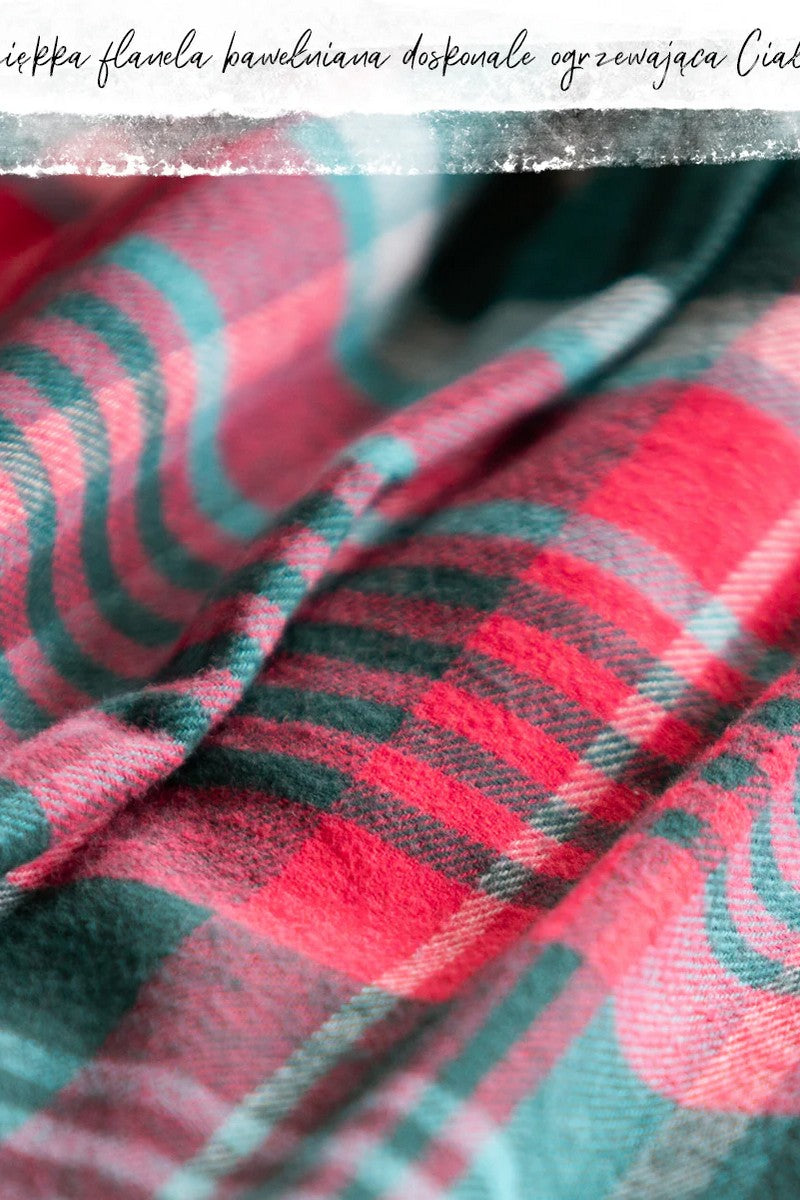 Фланелева піжама LNS 419 multicolor