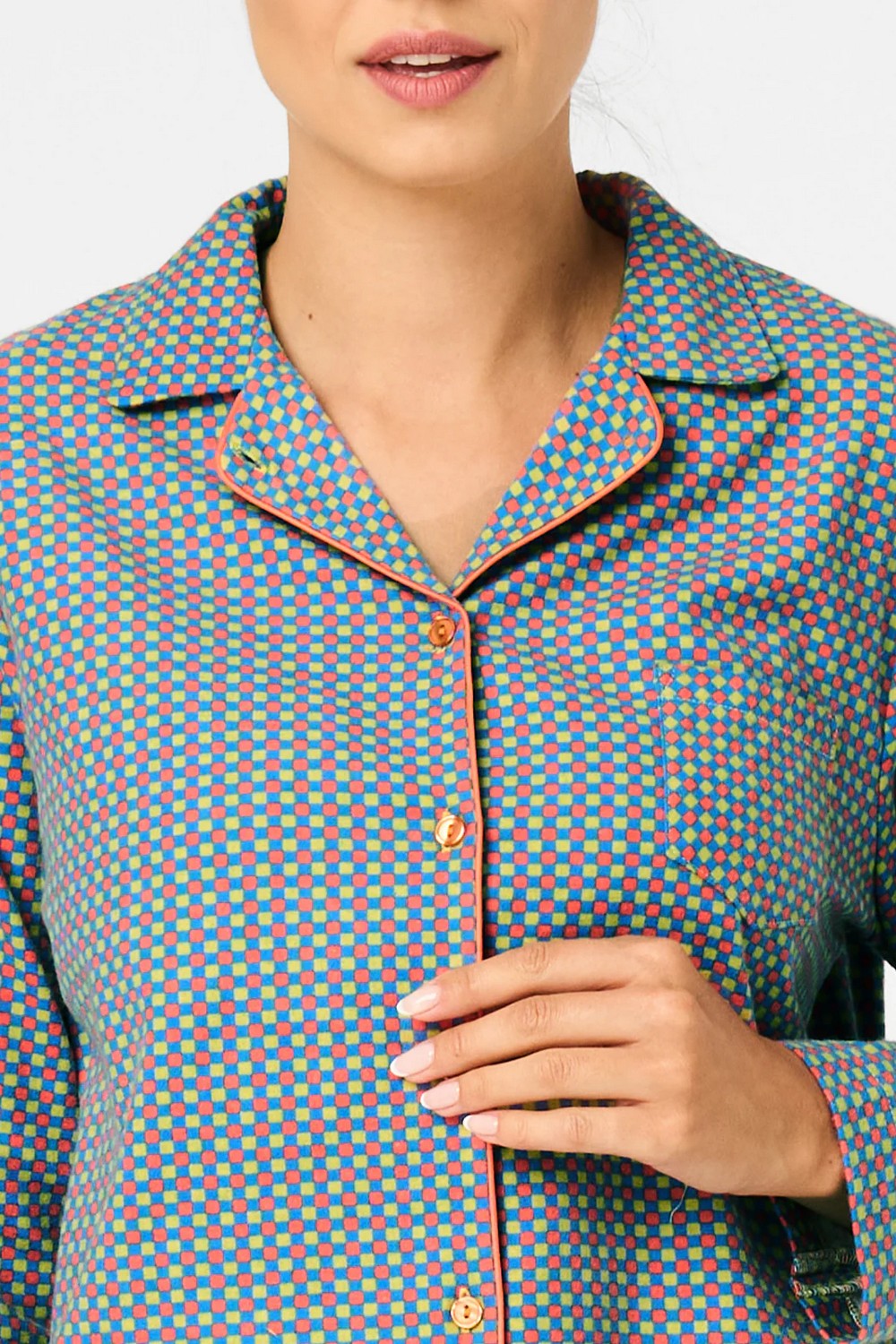 Фланелевая пижама LNS 429