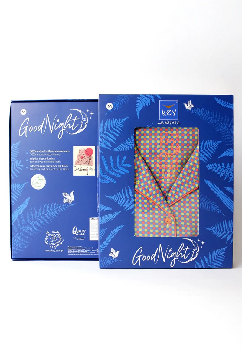 Фланелевая пижама LNS 429