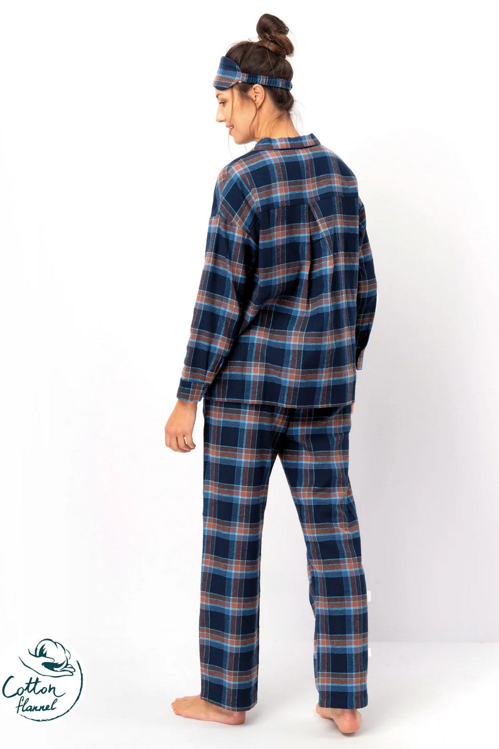 Фланелевая пижама LNS 431