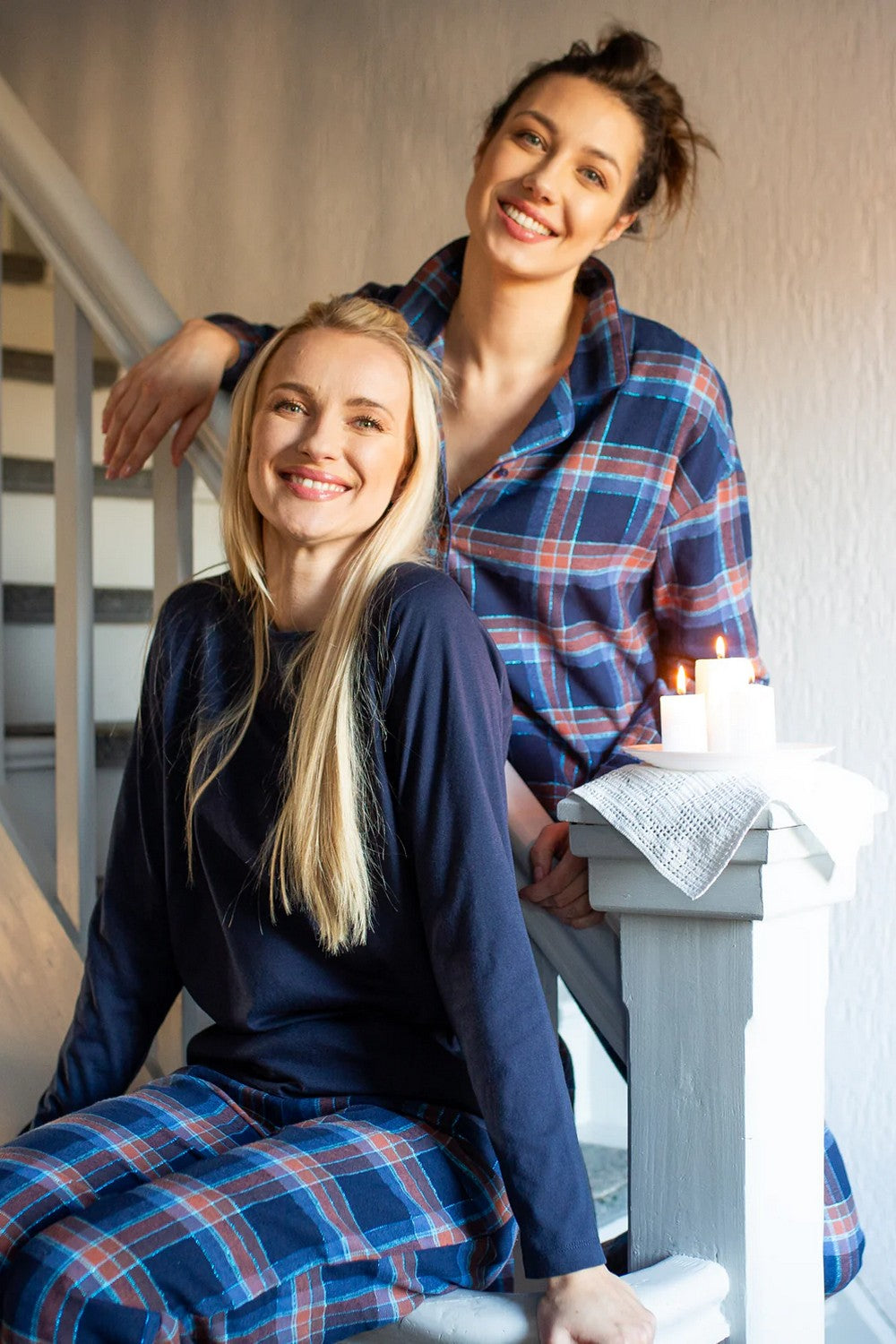 Фланелева піжама LNS 431