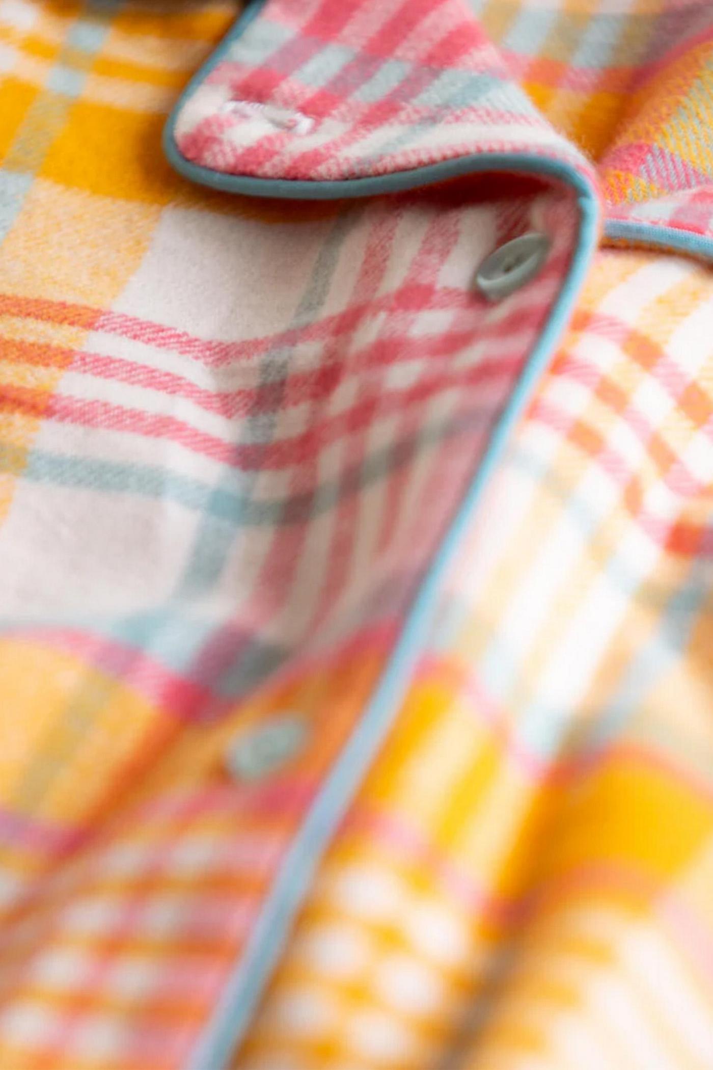 Фланелевая пижама в клетку LNS 473 B24