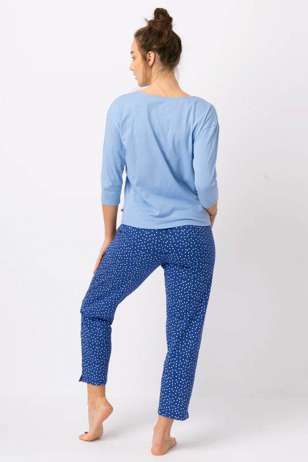 Бавовняна піжама LNS 550 A25 blue