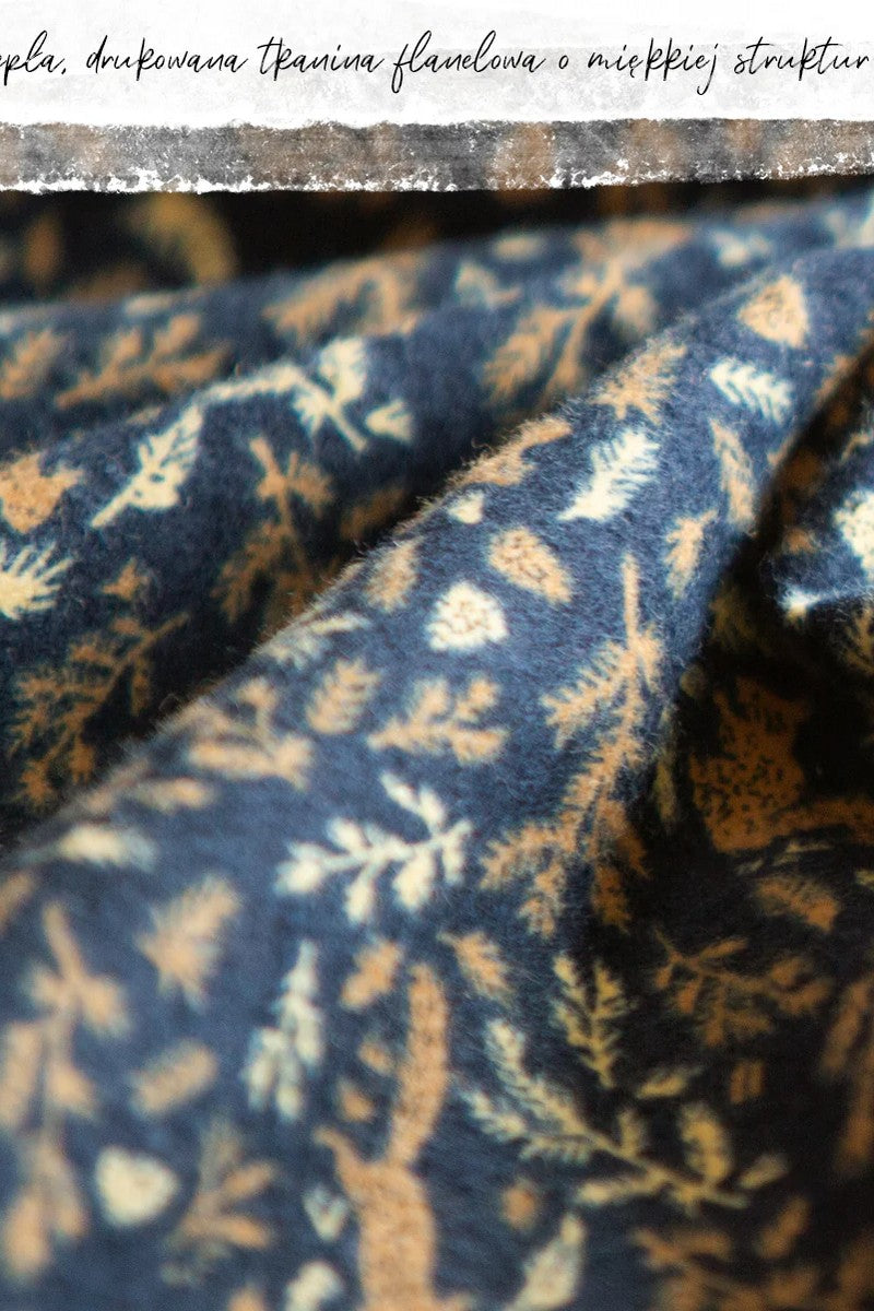 Фланелева піжама LNS 706 blue