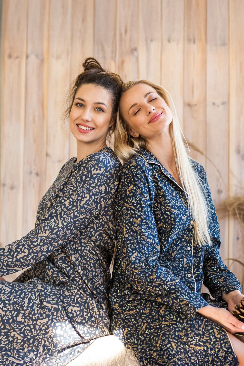 Фланелевая пижама LNS 706 blue