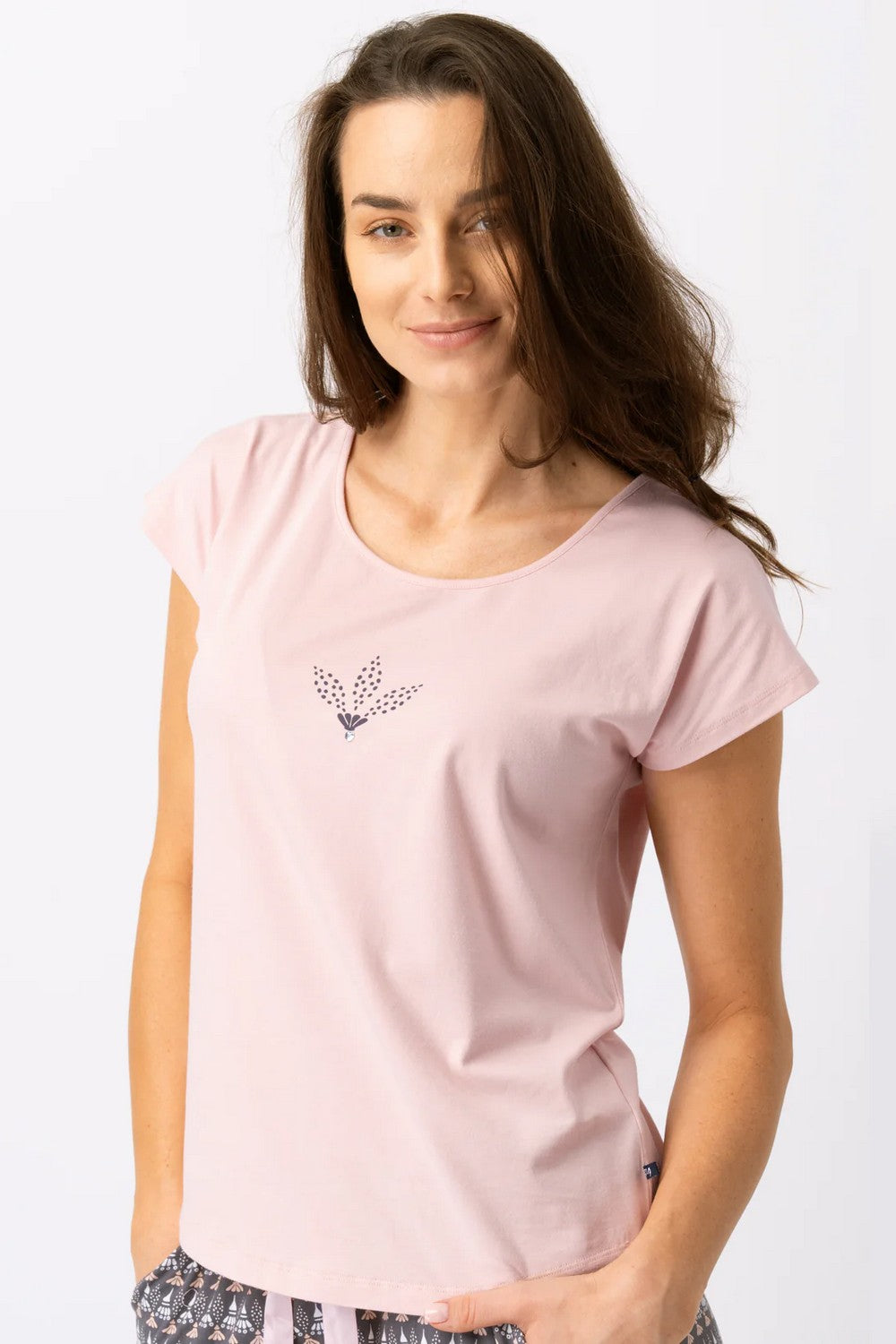 Хлопковая пижама LNS 722 A25 rose