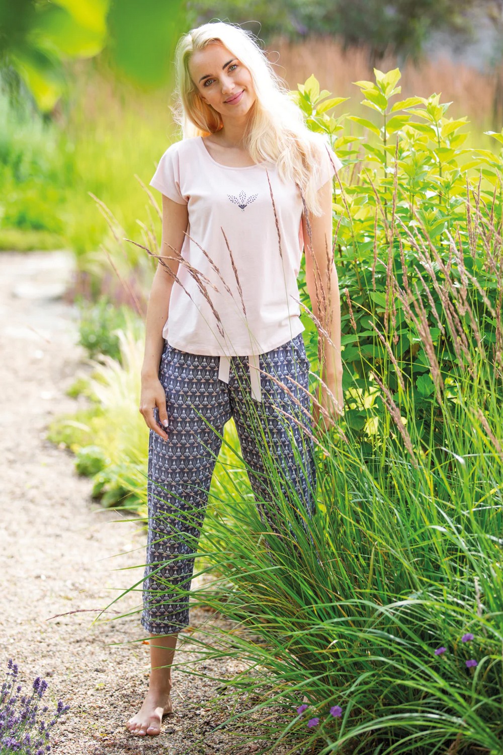 Хлопковая пижама LNS 722 A25 rose