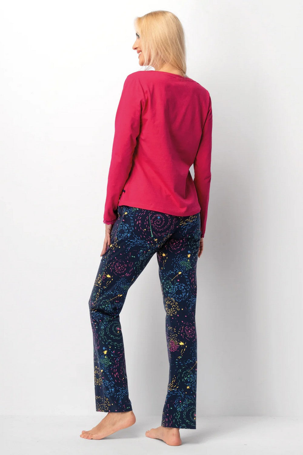 Хлопковая пижама LNS 749 pink