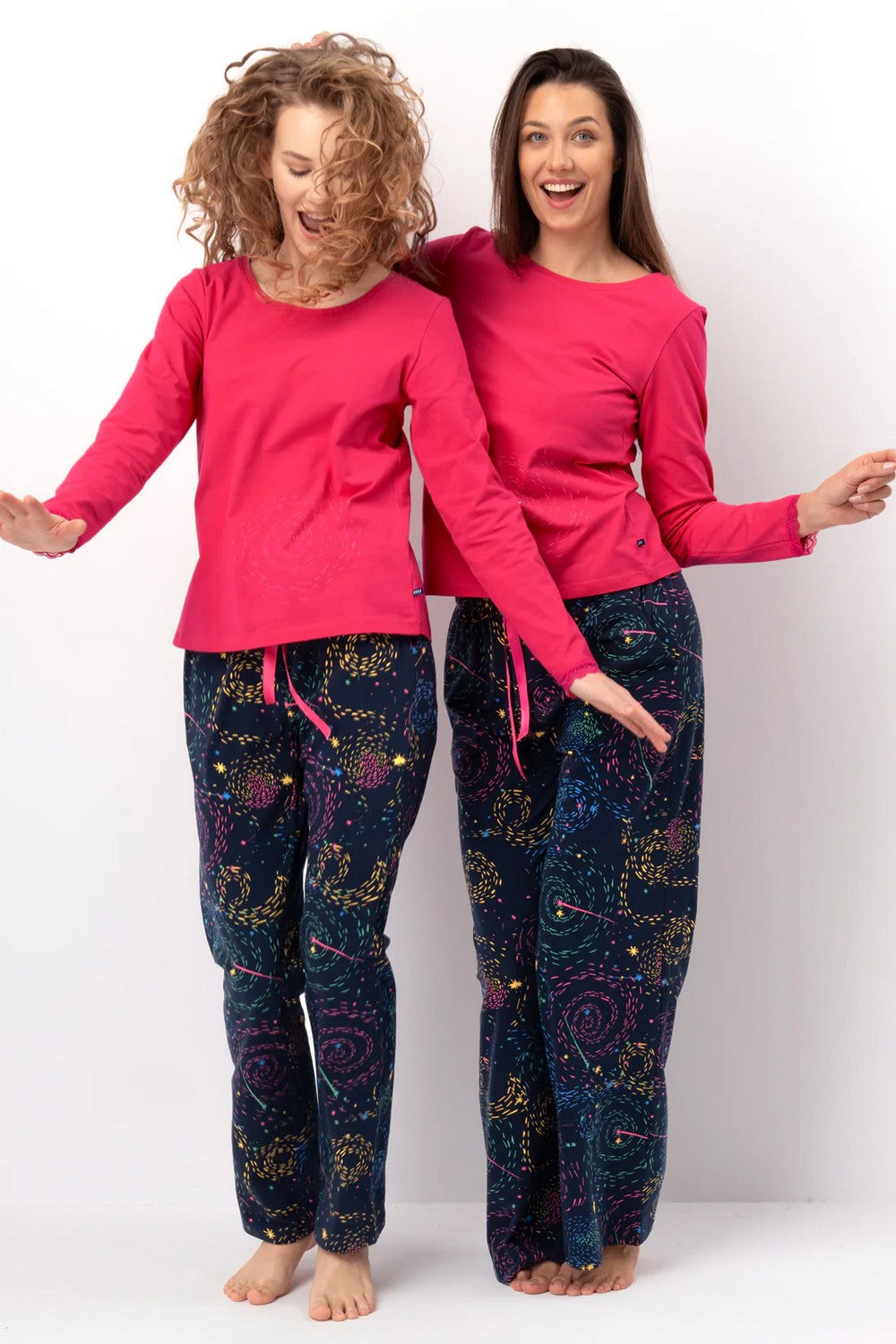 Хлопковая пижама LNS 749 pink