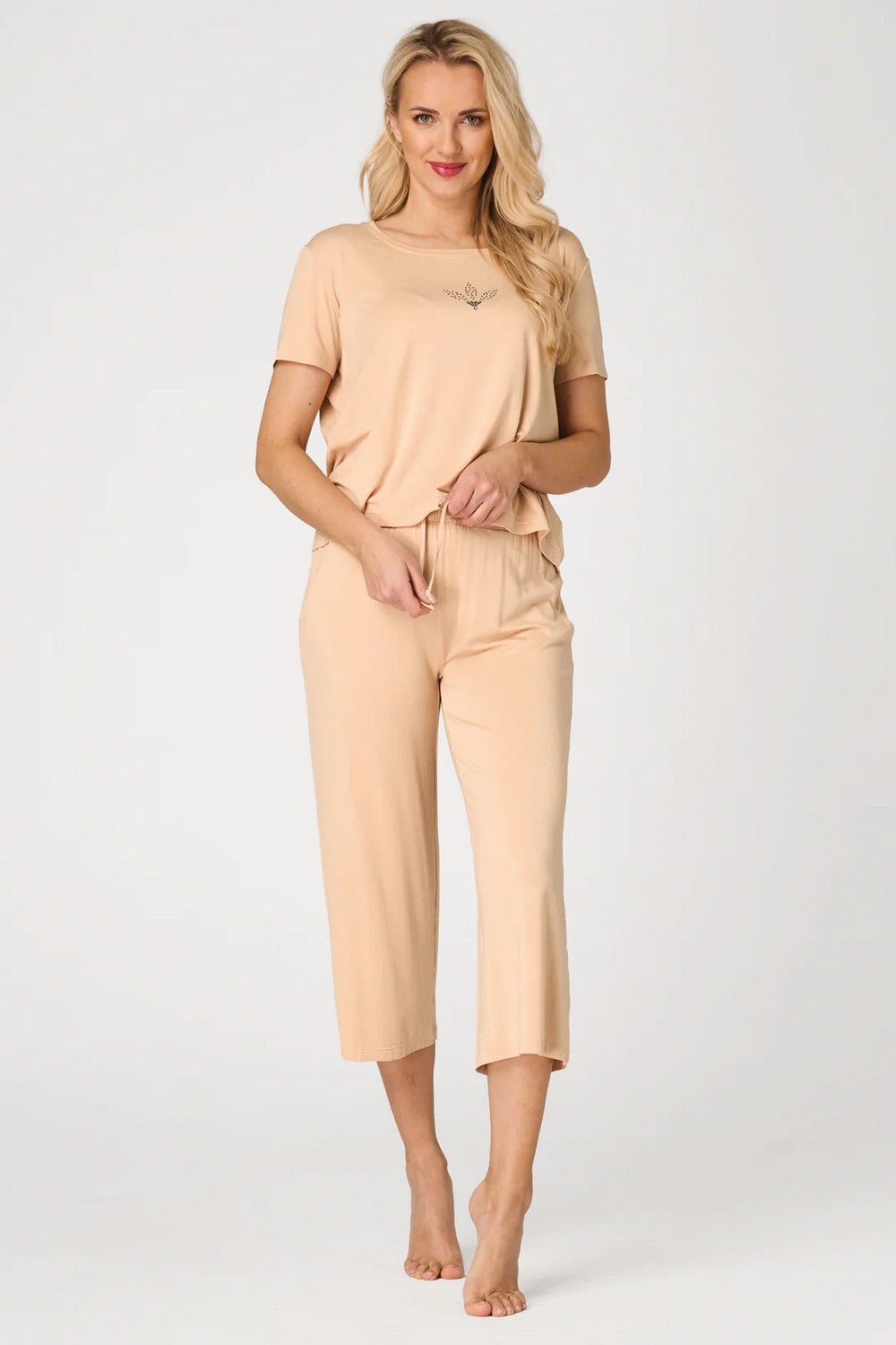 Піжама з модалу LNS 771 beige Key