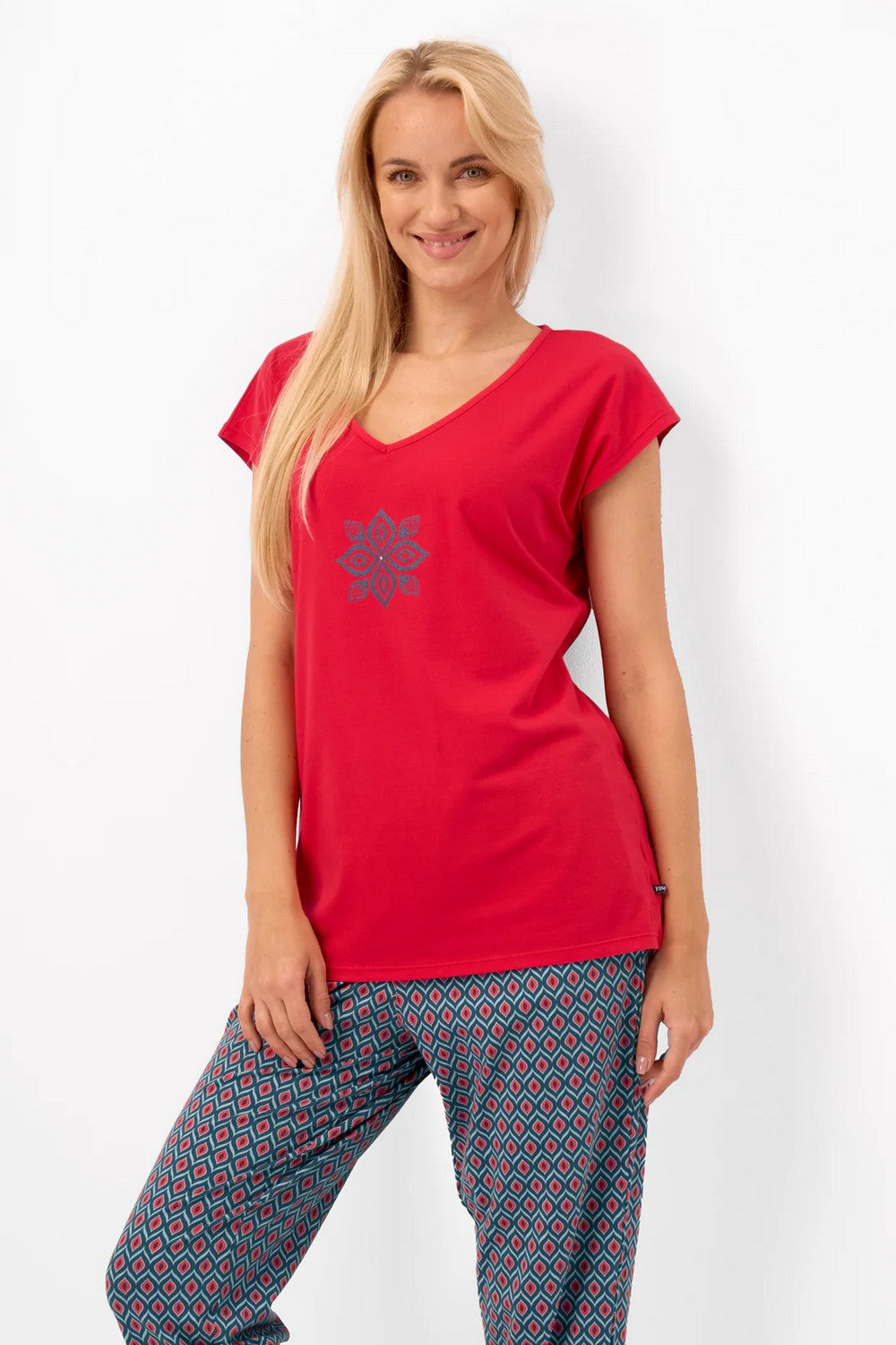 Хлопковая пижама LNS 811 pink